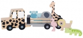 Drewniany samochód jeep safari Jabadabado