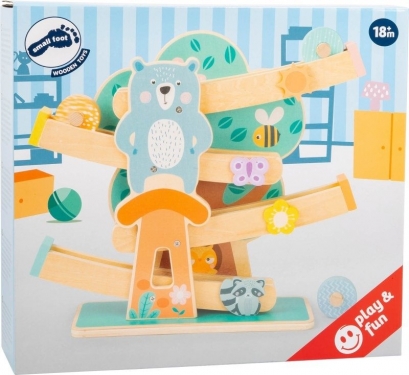 Kolorowa zjeżdżalnia Tor leśna przygoda Small Foot