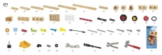 BRIO Builder Zestaw Majsterkowicza 271 elementów