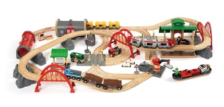 BRIO World Kolejka Mega zestaw Deluxe 87 el.
