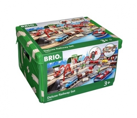 BRIO World Kolejka Mega zestaw Deluxe 87 el.