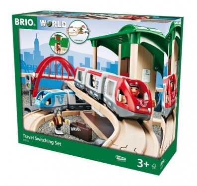BRIO World Zestaw Kolejki Deluxe Classic 25 elementów