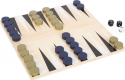 Zestaw gier szachy, warcaby, tryktrak Gold Edition Small Foot
