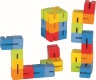 Układanka kieszonkowa, 12 klocków na elastycznej gumce