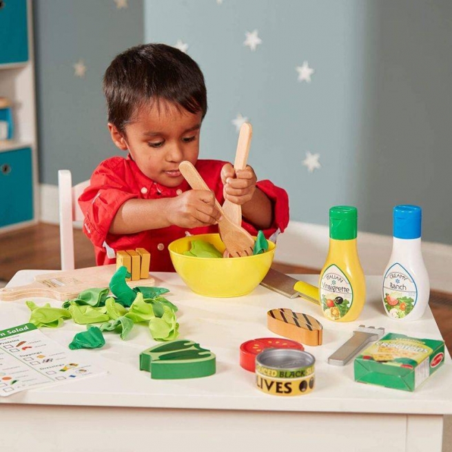 Zestaw do robienia sałatki Slice & Toss 52 el Melissa & Doug